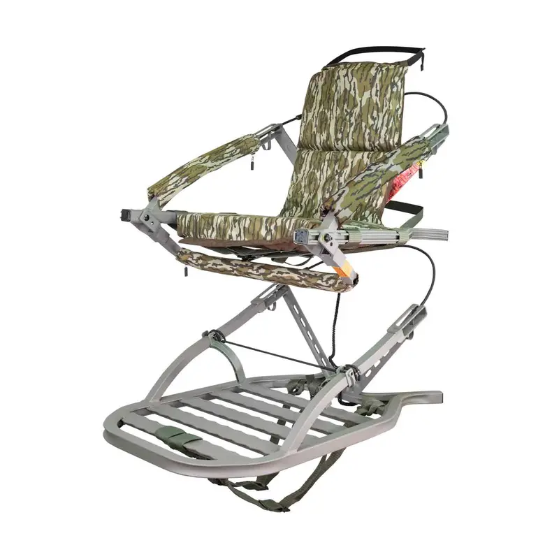 Summit Dual Threat Pro Sd Climbing Tree Stand With Safety Harness 1