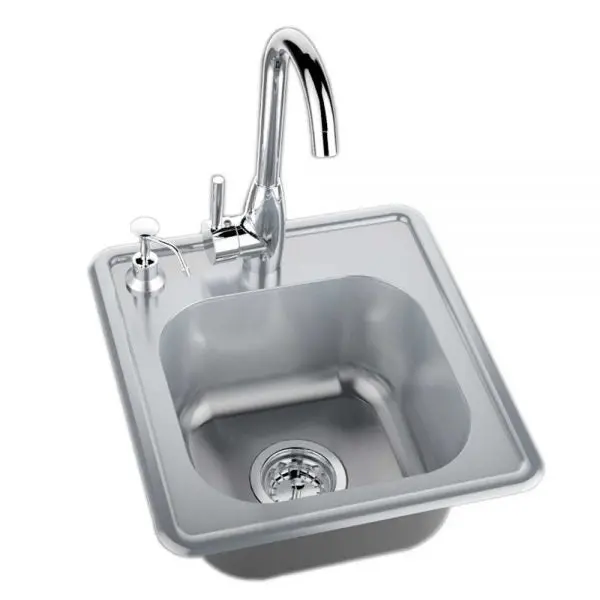 Sunstone Classic Drop-In Stainless Steel Sink 1