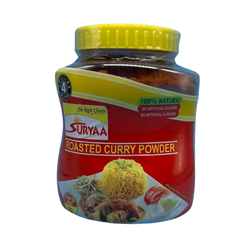 Suryaa Hot Roasted Curry Powder – 500G 1