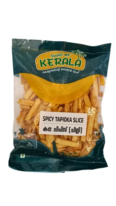 Swad Of Kerala Spicy Tapioca Chips – 150G 1