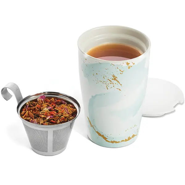 Tea Forté Kati Infuser Mug With Built-In Steeping Basket 1