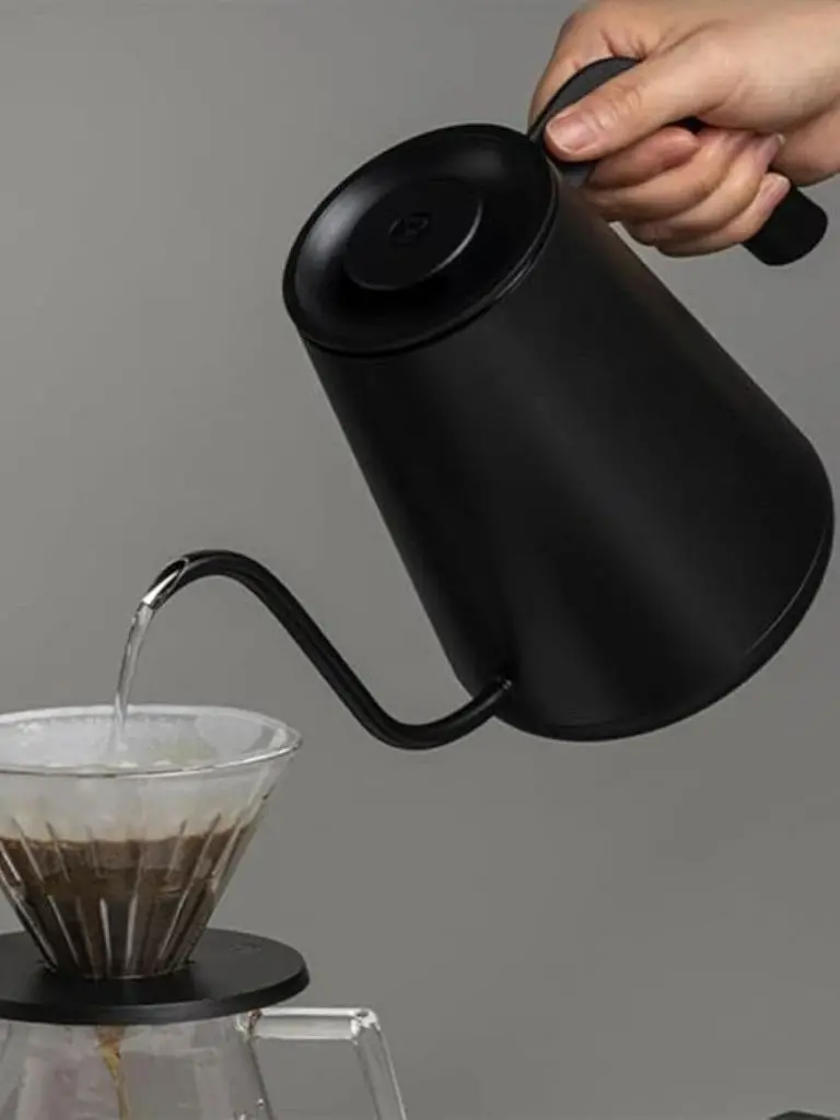 Timemore Fish Pro Smart Electric Pour-Over Kettle – 900Ml, 1350W, Stainless Steel | Black 1