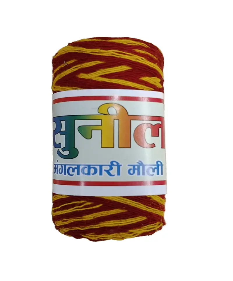 Traditional Pooja Wrist Thread (Kappu/Kanganam) – Single Piece 1
