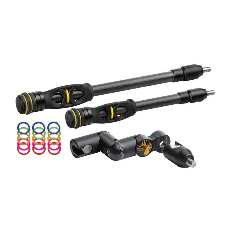 Trophy Ridge Hitman Dual-Length Stabilizer Kit (8" And 10") 1