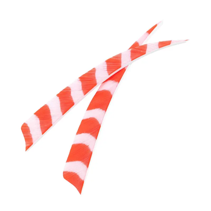 Trueflight Brite Stripes 5-Inch Shield-Back Feathers – Right & Left Wing Set 1