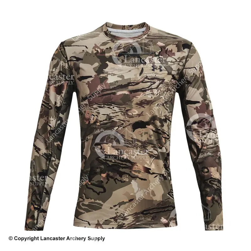 Under Armour Iso-Chill Brush Line Long Sleeve Performance Shirt 1