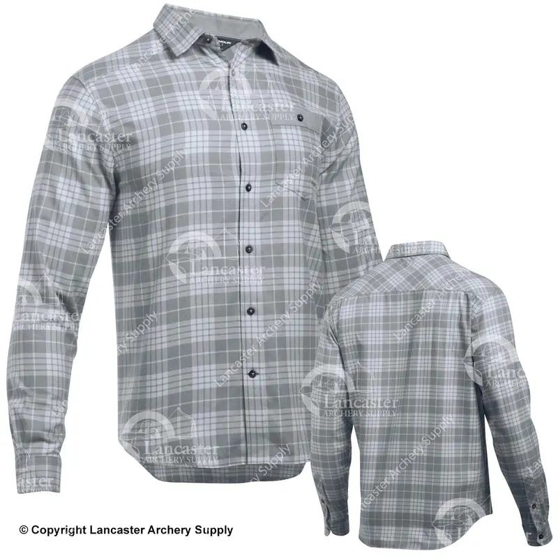Under Armour Tradesman Lightweight Plaid Flannel Shirt 1
