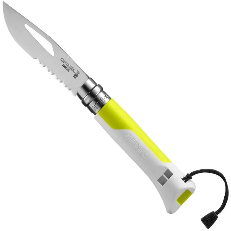 Warehouse Find No.08 Fluo Series Outdoor Knife – Lemon Yellow 1