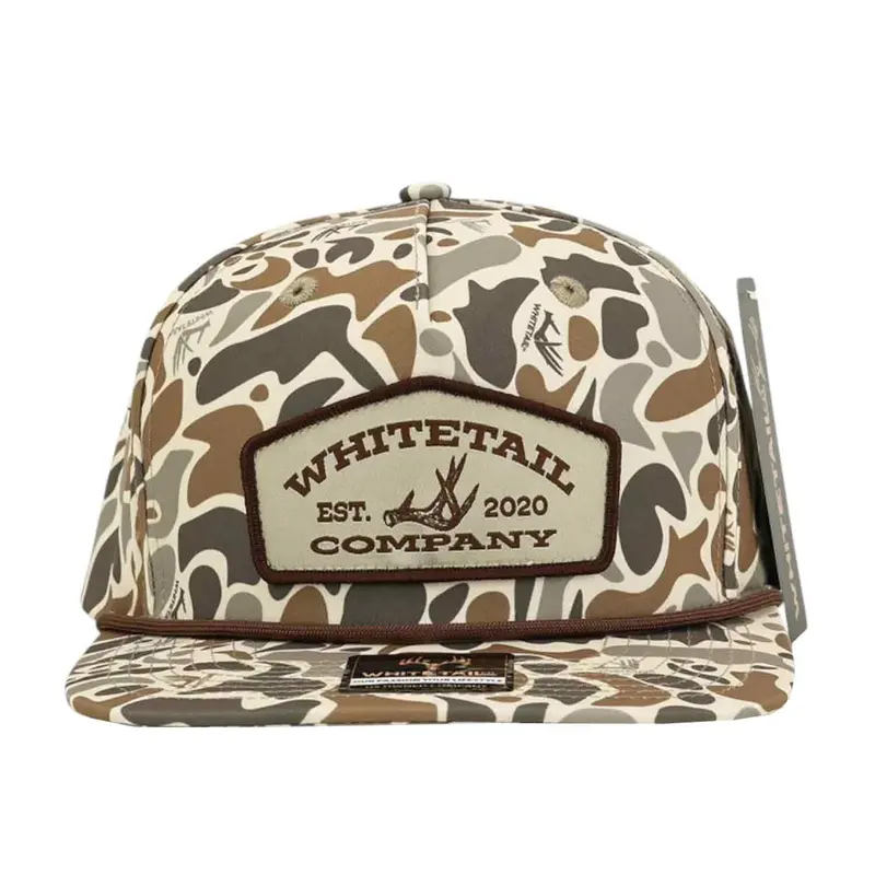 Whitetail Company Old Camo Ropy Trucker Hat 1