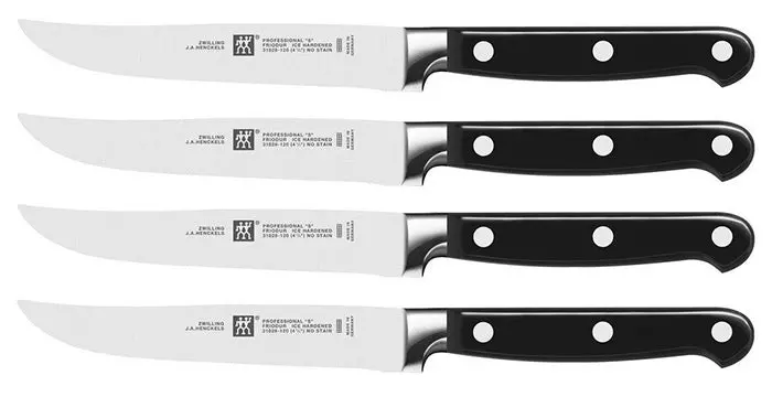 Zwilling J.A. Henckels Professional 'S' Steak Knife Set (3-Piece) 1